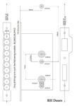 Borg BL5404 Fixing Template