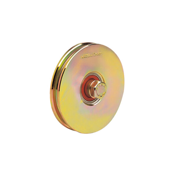 618 U 60mm diameter u-groove normal wheel with 1 bearing