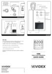 Videx 6286 Quick Guide