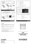 Videx 6488 Quick Guide