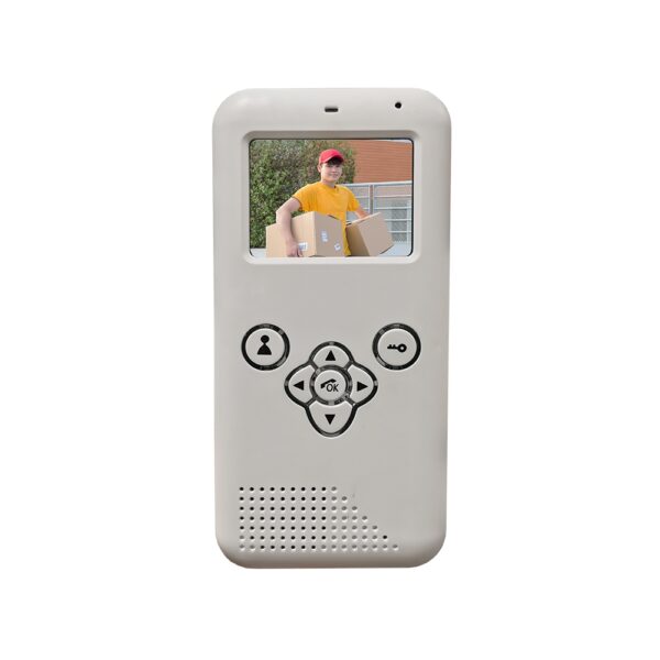 AES 705-AB 1 Way surface wireless video intercom without keypad including portable video handset - Image 2