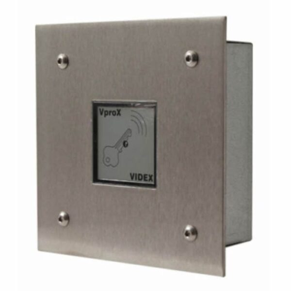 Videx 849FS Flush stainless steel Vandal resistant proximity reader
