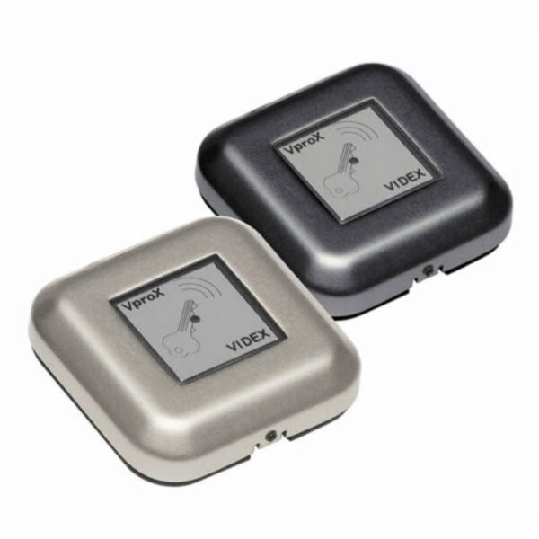 Videx 849Z/G Surface diecast Vprox reader in black
