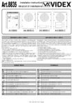 Videx 8835 Manual