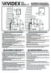 Videx 8837-0 Manual