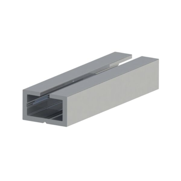ASO AL15-9 aluminium profile for 15 & 25mm safety edge rubber