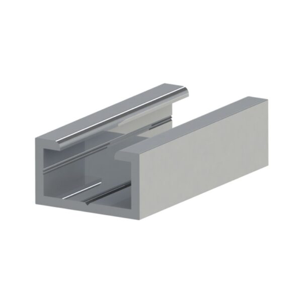 ASO AL25-14 aluminium profile for 30mm safety edge rubber