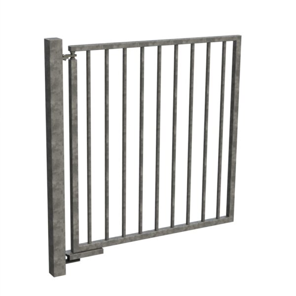 Gatemaster APS hydraulic gate closer with hinge to weld, up to 150kg - Image 2
