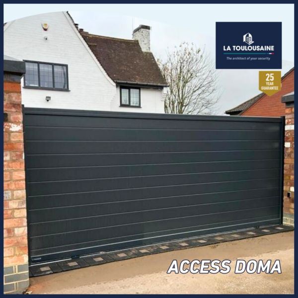 La Toulousaine Doma Aluminium Sliding gate 4m x 1.8m - Image 7