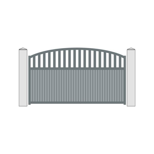 Aluminium driveway gate - Harmony Bergen - Image 2
