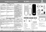 Borg BL2000 Instructiions