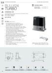 Beninca KBULL 624T Datasheet