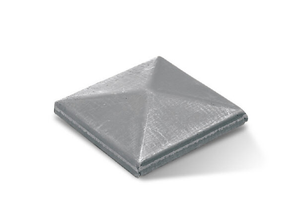 CAP 175Z Galvanised Weldable cap for square profiles 180 x 180mm