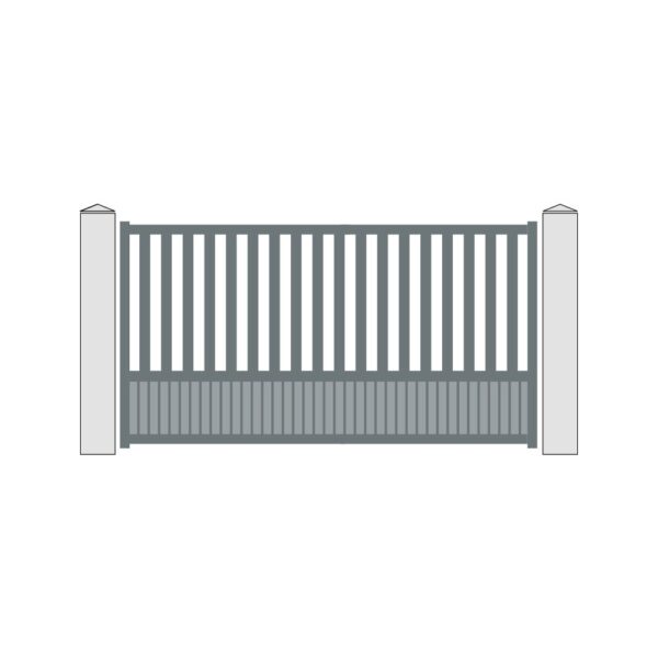 Aluminium driveway gates - Harmony Capitole - Image 4