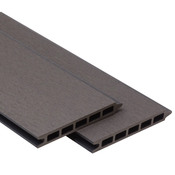 Grey sanded WPC Wood plastic composite fence board - CFB-S-Grey