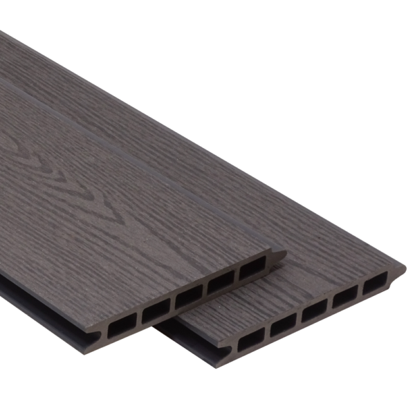 Grey wood grain WPC Wood plastic composite fence board - CFB-W-Grey