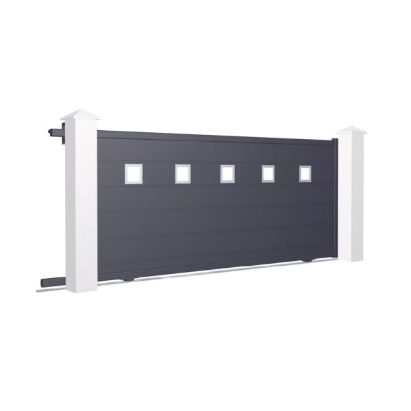 Aluminium driveway gates - Accord Chausey - Image 2