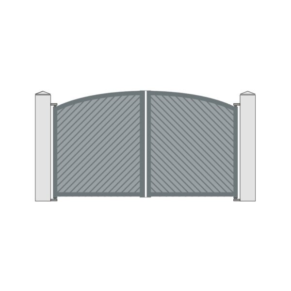 Aluminium driveway gates - Intimacy Comiso - Image 2