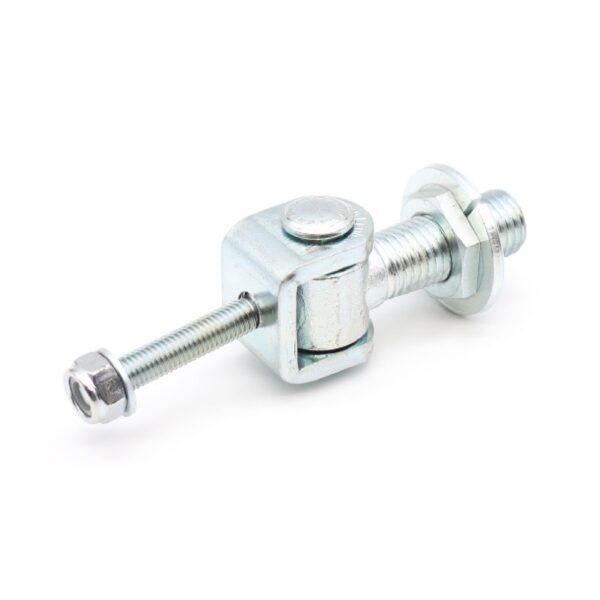 CR 20 S40 Z Adjustable Hinge 40mm with fixing screw traversing square tube M20 Thread & nut