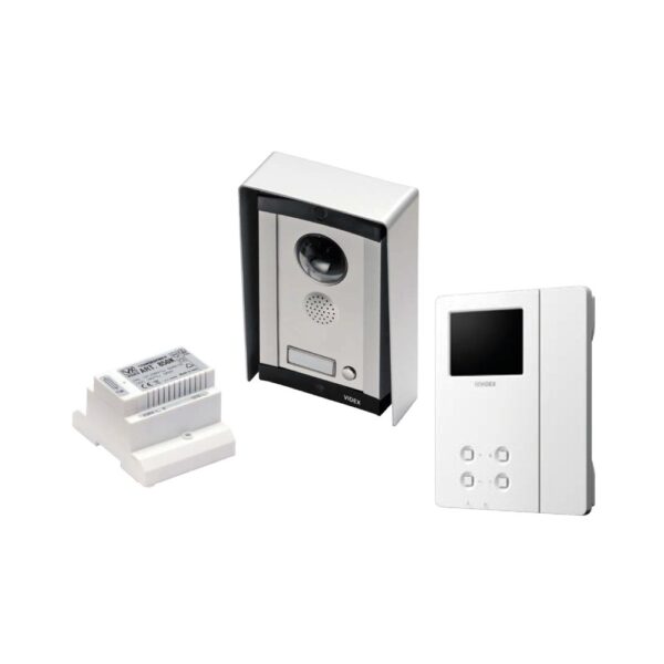 Videx VK8K-1S/6256 one station surface mounted shrouded colour video intercom without keypad