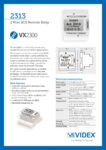 Videx 2313 Datasheet