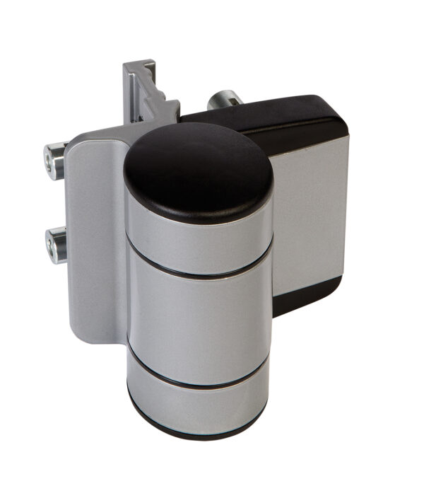 Locinox DINO Silver 180 degree bearing hinge in Silver