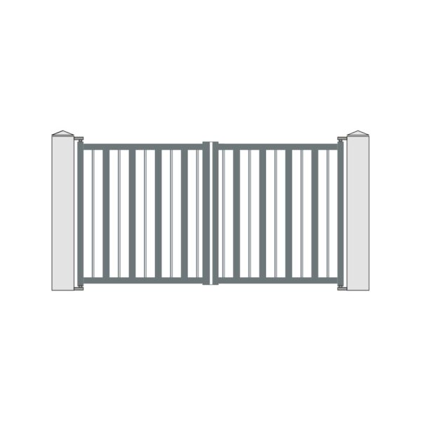 Aluminium driveway gates - Horizon Essen - Image 2