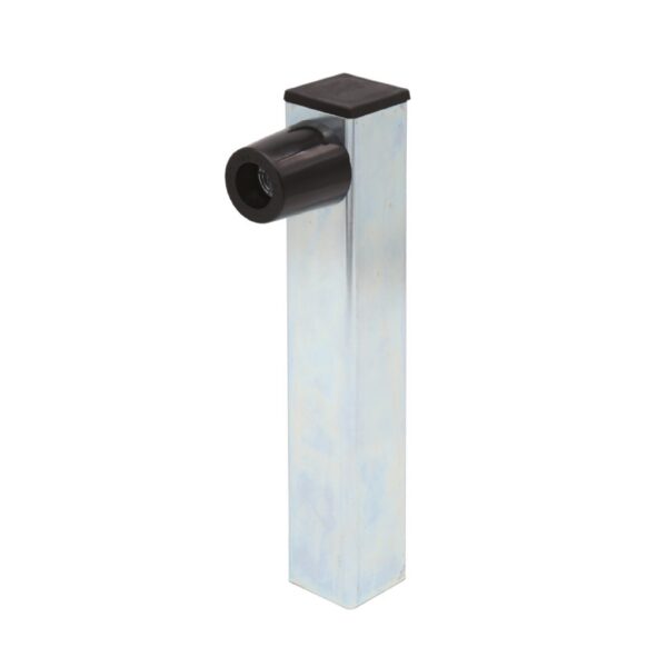 F43 Z 40mm Gate Travel stop with pillar (240mm height) concrete in
