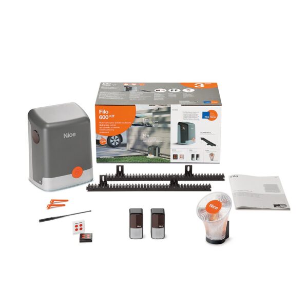Nice Home Filo600 Sliding gate kit - up to 4m/600kg