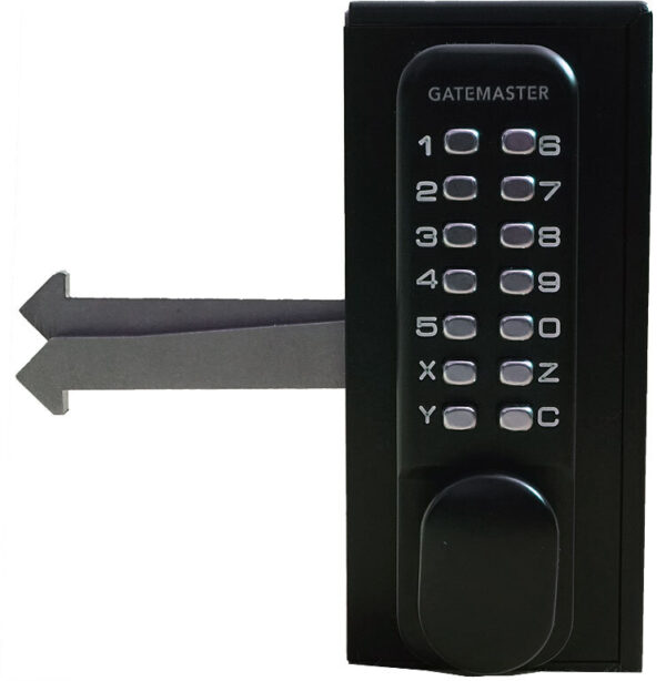 Gatemaster SGLD60 Sliding gate lock 60mm box section double sided keypad