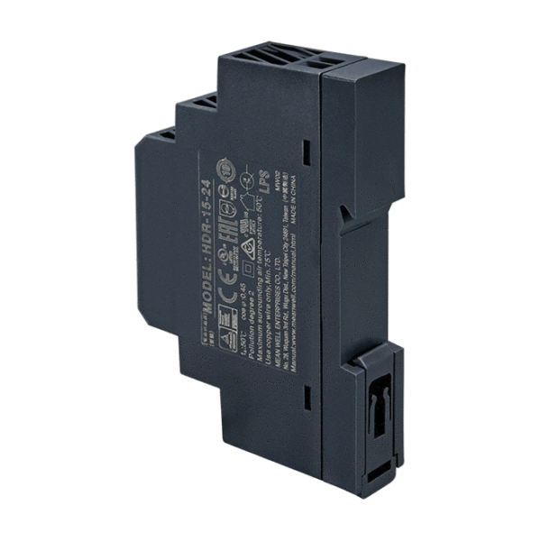 Videx HDR15-24 Slim factor 24V dc 0.63A DIN rail psu module