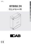 CAB Hybra control panel manual