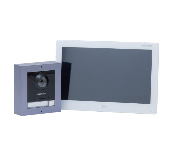 Hikvision 1 button IP video kit and 10 inch monitor