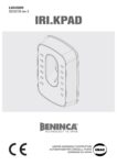 Beninca IRI.KPAD Manual