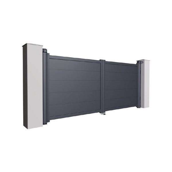 Aluminium driveway gates - Accord Jersey - Image 2
