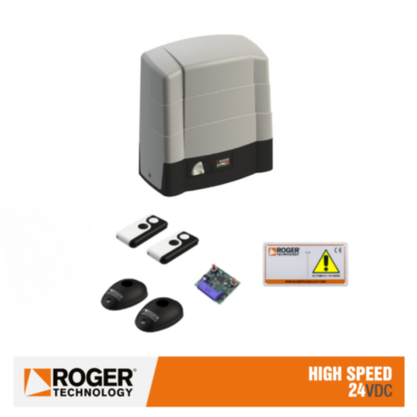 Roger Technology KIT-BH30/606/HS Brushless High speed sliding gate kit