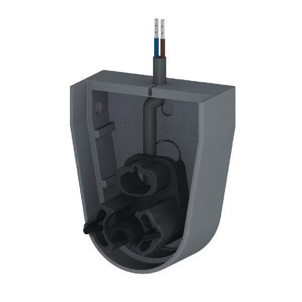 ASO KS4 Resistive through plug end with 2.5m cable for 45mm safety edges