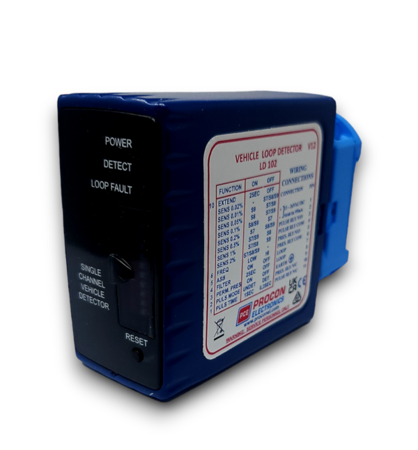 Procon LD102 single channel boxed loop detector 24v