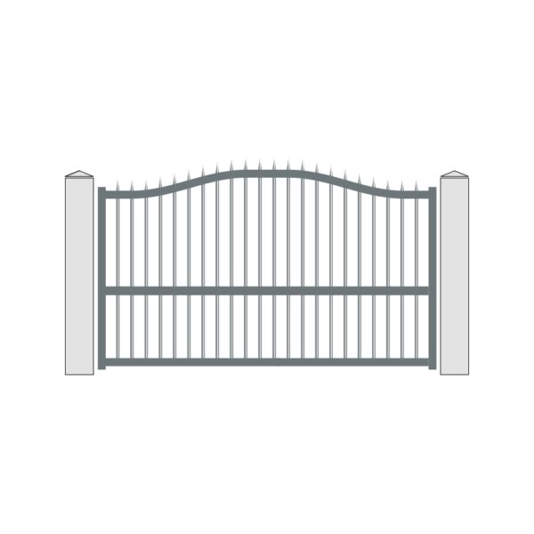 Aluminium driveway gates - Horizon Igis - Image 2