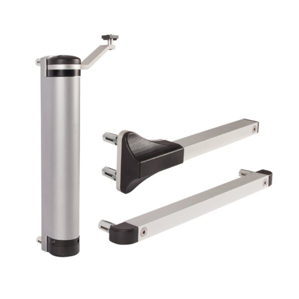 Locinox Lion Silver compact hydraulic gate closer for all pedestrian gates