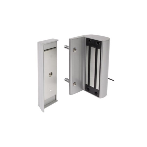 Locinox MAGMAG6000 magnetic lock with no handles up to 600kg pull force Silver
