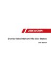 Hikvision DS-KIS603 Manual