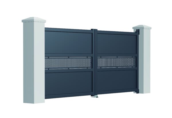 Aluminium driveway gates - Melody Tenuto