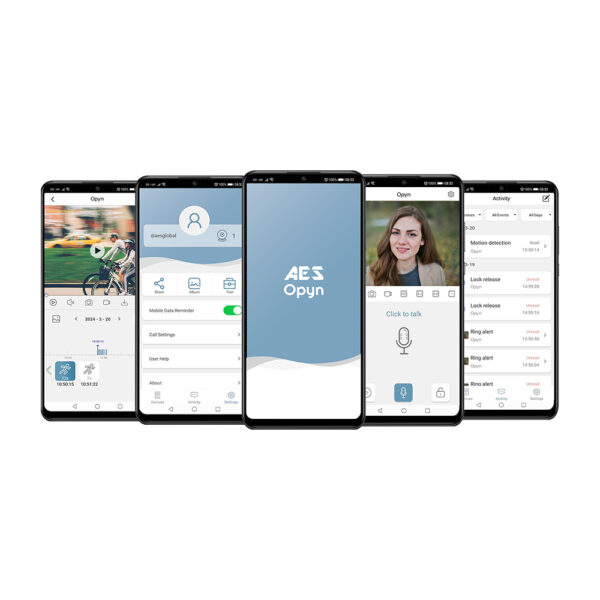 AES OPYN-4G Gsm video intercom imperial style with keypad - Image 2