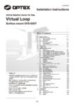 Optex OVS-02GT Manual