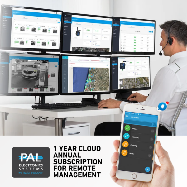 PAL BS013SIM Global SIM & IOT2 Annual subscription for remote management portal