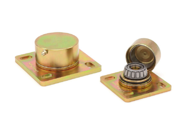 PG 70 IPQ Rotating bottom hinge with square fixing plate for 70mm box section