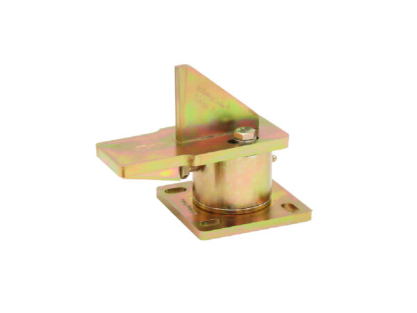 PG 50 IR Q Cantilevered rotating bottom hinge with rectangle fixing plate for 50mm box section