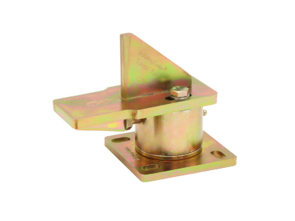 PG 70 IR Q Cantilevered rotating bottom hinge with rectangle fixing plate for 70mm box section