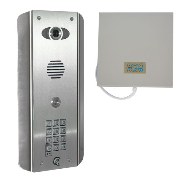 AES PRAE-IP-ASK-EU Praetorian IP Intercom with keypad - stainless architectural model